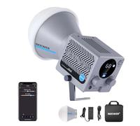 Neewer HS60B Mini Video Light with App Control, 60W Portable Handheld Continuous Output LED COB Light with 35000lux/1m, 2700-6500K, 0-100% PWM, CRI/TLCI Dimming 97+ 12 USB Scenes