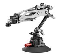 Neewer Hydraulic Boom Arm with Vacuum Suction Cup Car Mount, Quick Release NATO Rail, 360° Pan Base Compatible with Hero 13 12 DJI Pocket 3 Insta360 X5 X4 X3 Action Camera, 18oz/500g Max Load, GA022