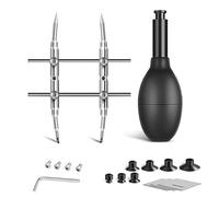 NEEWER Lens Sucker and Spanner Kit, IC Pick Up Vacuum Suction Pen with 7 Interchangeable Suction Cups and Curved Tips Camera Lens Spanner Wrench Stainless Steel Tool for Lens Repairing and Cleaning