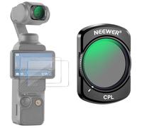Neewer Magnetic CPL Filter Compatible with DJI Osmo Pocket 3 Creator Combo Accessories, Multi Coated Circular Polarizer Filter Kit with 2 Screen Protectors, Action Camera Accessories