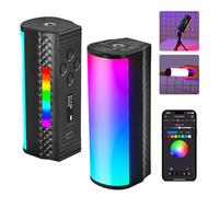 NEEWER Magnetic Handheld Light Wand [2 Pack] with APP Control, 360° Full RGB Mini LED Video Light Stick 2500K~8500K Dimmable CRI 97 with 2550mAh Battery, 17 Scenes for Photography Vlog TikTok, TL97C