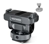 NEEWER Magnetic Mount Accessories Compatible with DJI Osmo Action 5 Pro / 4/3, Quick Release 160° Tilt Action Camera Adapter Mount with Cold Shoe, 1/4" Thread, AC012 Dark Gray
