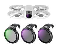 NEEWER Magnetic ND Filter Set Compatible with DJI NEO, 3 Pack ND8 + ND32 + CPL Neutral Density Circular Polarizer Drone Accessories, Slim Multicoated HD Optical Glass, FL-N21