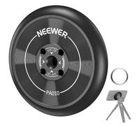 NEEWER Magnetic Phone Tripod Mount Adapter with Adhesive Magnet Ring, PA010