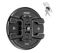 NEEWER Magnetic Phone Tripod Mount with Action Camera Adapter, Cold Shoe with Anti Off Pin, 1/4" Thread Compatible with MagSafe iPhone 16 15 14 13 12 Series DJI Quick Release Adapter Mount, PA070