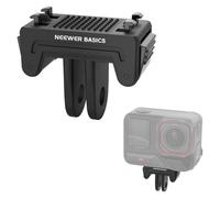 NEEWER Magnetic Quick Release Mount Adapter Compatible with Insta360 Ace Pro 2/Ace Pro/X5, Action Camera Stand Base Extension Bracket Accessories with 2 Prong Finger for Video Recording Filming, DPos