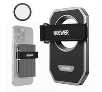 NEEWER Magnetic SSD Mount with Upgraded Touch Fastener, PA040 | SSD Holder Compatible with MagSafe iPhone 16 Pro Max 15 Pro Max 16 Pro 15 Pro Prores Video Recording Samsung Lexar Sandisk
