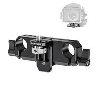 NEEWER Matte Box Support, LWS 15mm Dual Rod Clamps with 1/4" Screw & 0.9"/22mm Vertical Adjustment, Compatible with SmallRig NEEWER Mini Matte Boxes, PG013