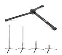 NEEWER Metal Mini Tripod Base for TL120C TL60 CL124 Tube Light Wand Stick, Extra Stable Foldable Handheld Tripod Legs Feet Tabletop Light Stand with 1/4" Screw, Silicone Pad, 3"/8cm Low Angle, CTN5