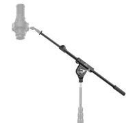 NEEWER Microphone Boom Arm for Mic Stand, Aluminum Compact Lightweight Portable Telescopic Extension Pole, 1/4" Screw & 3/8" Spigot for Universal Mic
