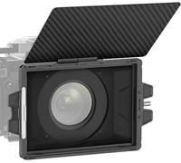 NEEWER Mini Matte Box with a 4"x5.65" Filter Tray, Carbon Fiber Flag, 4 Circular Lens Ring Adapters (67/72/77/82mm), Compatible with SmallRig, K&F, TIFFEN Filter, PG002