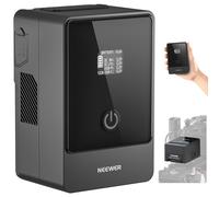 NEEWER Mini V Mount Battery 6800mAh 99Wh 14.5V with 65W PD Type C/D Tap/BP/USB A