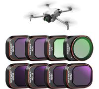 Neewer ND & CPL Filter Set Compatible with DJI Mini 4 Pro, 8 Pack UV CPL ND8 ND1