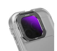 Neewer ND16 Phone Lens Filter, Quick Release Multicoated HD Optical Glass Neutral Density ND Filter Compatible with iPhone 16 Pro (PA073) iPhone 16 Pro Max (PA074) Phone Cage, FL-I2