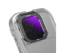 Neewer ND8 Phone Lens Filter, Quick Release Multicoated HD Optical Glass Neutral Density ND Filter Compatible with iPhone 16 Pro (PA073) iPhone 16 Pro Max (PA074) Phone Cage, FL-I1