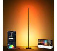 NEEWER NF04 RGB IC W Smart Floor Lamp NEW Version, 1000lm LED Corner Light Compatible with Google Alexa, APP/AI Design/Music Sync/16 Million Color Living Room Bedroom Home Decor Ambient Lighting