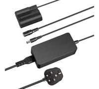 NEEWER NP-W235 Replacement Dummy Battery Coupler Kit, Camera Charger Kit with DC Coupler/AC Adapter/UK Plug, AC Power Supply Adapter for FUJIFILM GFX 100 II GFX 100S GFX 50S II X-H2 X-H2S X-S20 X-T4