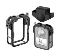 NEEWER Osmo 360 Cage Stabilizer Rig Video for Action Camera Aluminum Alloy with Protective Cover, Compatible with DJI Osmo 360 Combo Accessories and Quick Release Magnetic Ecosystem, AC048