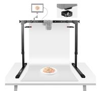 NEEWER Overhead Camera Mount Rig for Top Down Shot with 1s Quick Switch Lock Arca Type QR Plate, Heavy Duty Tabletop Multi Device Stand for Cooking Drawing Crafts Stream, Desk Width≥32"/80cm, ST200