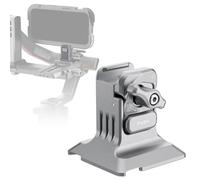 NEEWER Phone Tripod Mount with Arca Type Base, 1/4" Threads, Quick Release Clamp Compatible with iPhone 16 Pro Max S25 Ultra Phone Cage DJI RS4 Mini R4 Pro RS3 Pro RS2 RSC2, Silver, PA124