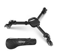 NEEWER Photography Tripod Dolly, Quick Lock Release Camera Dolly with 3" Rubber Wheels, Telescopic Legs, Handle & Bag, 44 lbs Heavy Duty for DSLR Cameras Camcorder Photo Video Recording, TS012