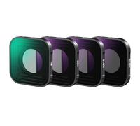 NEEWER PL ND Filter Compatible with GoPro Hero 13 12 11 10 9 Black, 4 Pack PL ND8 ND16 ND32 HD Multicoated Slim Neutral Density Polarizer Lens Filter Kit Action Camera Accessory, FL-GP18