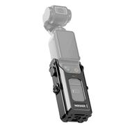 NEEWER Pocket 3 Cage, All In One Aluminum Alloy Protective Video Rig Compatible with DJI Osmo Pocket 3 & Magnetic Mount Accessories, 1/4" Threads Cold Shoe, Slots for Quick Release Side Handle, AC029