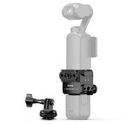 NEEWER Pocket 4 Cage, Protective Gimbal Camera Video Rig with Cold Shoe Mount Adapter & 1/4" Threads for Action Camera Photography Accessories, Compatible with DJI Osmo Pocket 4 Only, AC069