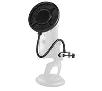 NEEWER Pop Filter for Metal Microphone, Windproof Foam Screen Insulating for Mic Six Layers with Flexible Arm for Podcasts Live Streaming Dubbing Singing Shooting Music Studio, MS044