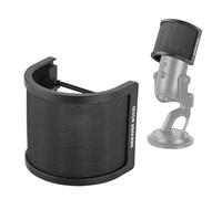NEEWER Pop Filter for Microphones, Triple Layer Isolation Shield Windscreen Cover for 40-72 mm Diameter Mics, Compatible with Blue Yeti for Podcast S
