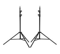 NEEWER PRO 9feet/260cm Spring Loaded Heavy Duty Photography Photo Studio Light Stands with 1/4" Screw & 5/8 Stud for Video, Portrait and Photography Lighting (2 Packs)