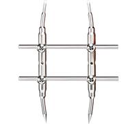 Neewer Professional Curved Tips DSLR Camera Lens Spanner Wrench Repairing Opening Tool Stainless Steel for