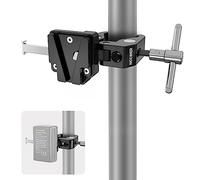 NEEWER PS006 V Mount Battery Plate with Super Clamp & Quick Release Button | V Lock Battery Plate, Clamp for 15mm Rod Gimbal Pole Tripod Light Stand, Compatible with FXLION Sony NEEWER V Mount Batteries