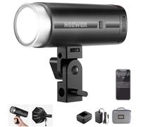 NEEWER Q200 200Ws 2.4G Outdoor Flash Light, 3200mAh Li-ion Battery Operated, Studio Strobe Flash Photography Wireless Monolight, with 750 Flashes with Full Power, 0.01-1.5s Recycling, Battery Adapter