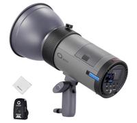 NEEWER Q300 300Ws 2.4G Outdoor Studio Flash with Q Compact Wireless Trigger, 7800mAh Li ion Battery Strobe Light Studio Photography Lighting Cordless Monolight 1000 Full Power Flash, Cleaning Cloth