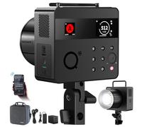 NEEWER Q6 600Ws 2.4G TTL Outdoor Studio Flash with App Control, 1/1 to 1/512, 1/8000 HSS 3000mAh Battery Strobe Light Photography, 30W Bi Color LED Modeling Lamp/400 Full Power Flash/0.01-0.9s Recycle