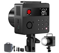 NEEWER Q6 600Ws 2.4G TTL Outdoor Studio Flash App Control, Compatible with Godox, 1/1-1/512, 1/8000 HSS 3000mAh Strobe Light, 30W Bi Color LED Modeling Lamp/400 Full Power Flash/0.01-0.9s Recycle