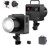 NEEWER Q6 600Ws 2.4G TTL Outdoor Studio Flash with App Control, 1/1 to 1/512, 1/8000 HSS 3000mAh Battery Strobe Light Photography, 30W Bi Color LED Modeling Lamp/400 Full Power Flash/0.01-0.9s Recycle