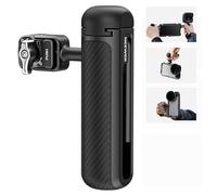 NEEWER Quick Release Side Handle for Phone Cage PA073 PA074 for 16 Pro/16 Pro Max, PA042 for Samsung S24 Ultra, with Covered Cold Shoe, Anti Off Pin, Silver Lock, PA045S