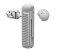 NEEWER Quick Release Side Handle with Detachable Bluetooth Shutter, Anti Off Cold Shoe, 360° Rotation, Compatible with 16 Pro 16 Pro Max S25 Ultra Cage Accessories, Silver + Gray, PA045E