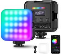 Neewer RGB62 Magnetic RGB Video Light with Upgraded APP Control, 360° Full Color