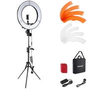 NEEWER Ring Light Kit: 18"/45cm Outer 55W 5600K Dimmable LED Ring Light, Light Stand, Carrying Bag for Camera, Smartphone, YouTube, TikTok, Self Port