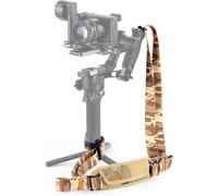 NEEWER RS4 RS3 Gimbal Shoulder Strap, Weight Reducing Padded Adjustable Strap with Baseplate Quick Release QD Buckle Compatible with DJI RS4 RS4 Pro RS3 RS3 Pro RS2 Sling Handle, Camouflage, GA018
