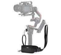 Neewer RS4 RS3 Neck Strap with Two NATO Rails & 1/4" D Rings Compatible with DJI RS4 RS4 Pro RS3 Pro RS2 RSC2 Ronin SC Gimbal Stabilizer, 5.9ft/180cm Adjustable Weight Reducing Shoulder Strap, GA019