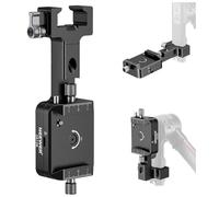 NEEWER RS4 RS3 Vertical Camera Mount Compatible with DJI Ronin RS 4 3 2 Pro Gimbal Stabilizer, 1s Quick Vertical to Horizontal Switch Anti Drop 180° Rotating Base for YouTube TikTok Vlog Video, CA108