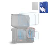NEEWER Screen & Lens Protector Accessories Set Compatible with Insta360 Ace Pro 2 Camera (2 Pack), 9H Tempered Glass, NOT Compatible with Updated Version Redesigned Round Octagonal Lens Guard, CA150