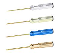 Neewer - Set of 4 Hexagonal Screwdrivers Made of Titanium Nitride with Coloured Handles.Compatible with 1.5 2 2.5 and 3mm Screws.