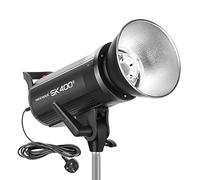 Neewer SK400II Studio Strobe 400W, 2.4G Wireless System GN65 5600K Monolight with Bowens Mount 150W Modeling Lamp, Large LCD Panel, Outstanding Output Stability, Anti-Preflash for Studio Shooting