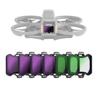 NEEWER Snap On ND&UV&CPL Filter Set Compatible with DJI Avata 2, 6 Pack UV CPL ND8 ND16 ND32 ND64 Neutral Density Filters Drone Lens Accessories, Ultra Slim Frame & Double Sided Coated HD Glass