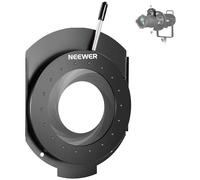 NEEWER Spotlight Mount Iris for NEEWER LS-39/LS-38/LS-48 Spotlight Snoot, 5-60mm Aperture Diaphragm Adjustable Mount Control Optical Diaphragm Lens Accessory, High Temp Resistant Manganese Steel, CSS2